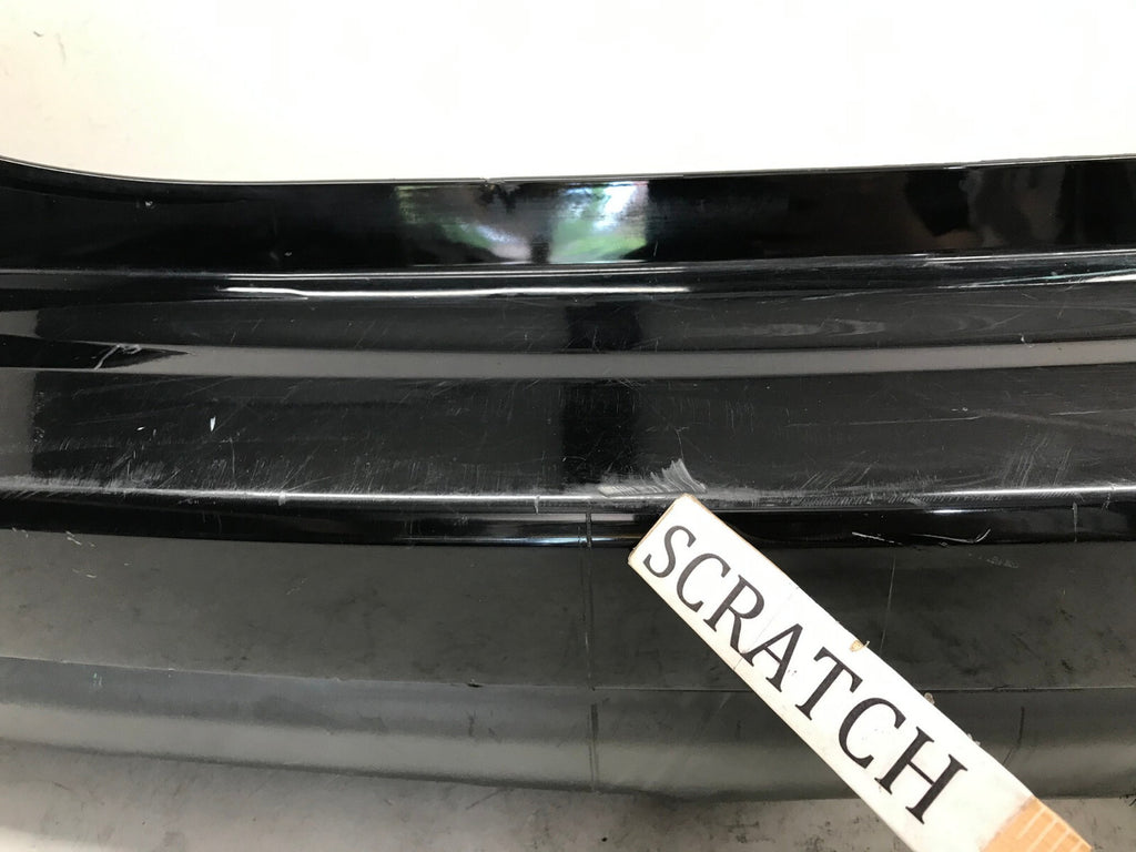 Rear Bumper Cover Black Nissan Rogue S SL SV 2014-2016 85022-5HA0A OEM