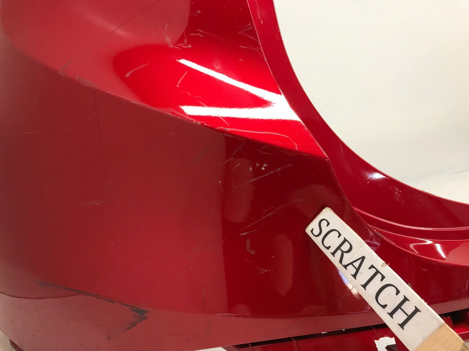 Rear Bumper Cover Red Hyundai Santa Fe SE/SEL/XRT/Lim 2021-2022 86611-S2500 OEM