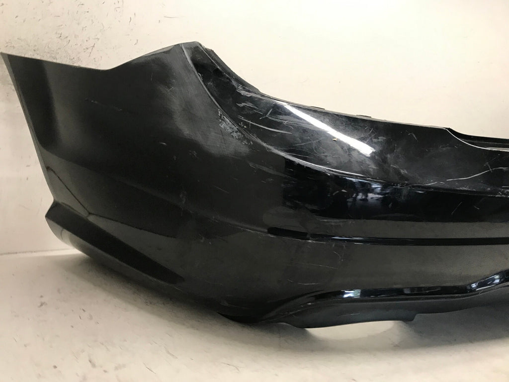 Rear Bumper Cover Black 12-14 Mercedes W204 C250 Sport Amg 2048809047 OEM