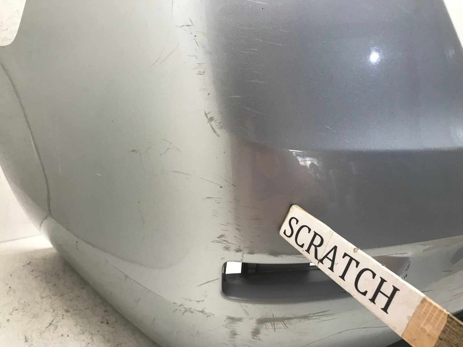 Rear Bumper Cover Silver Nissan Sentra SR/SR Turbo 2016-2018 85022-3SH0H OEM