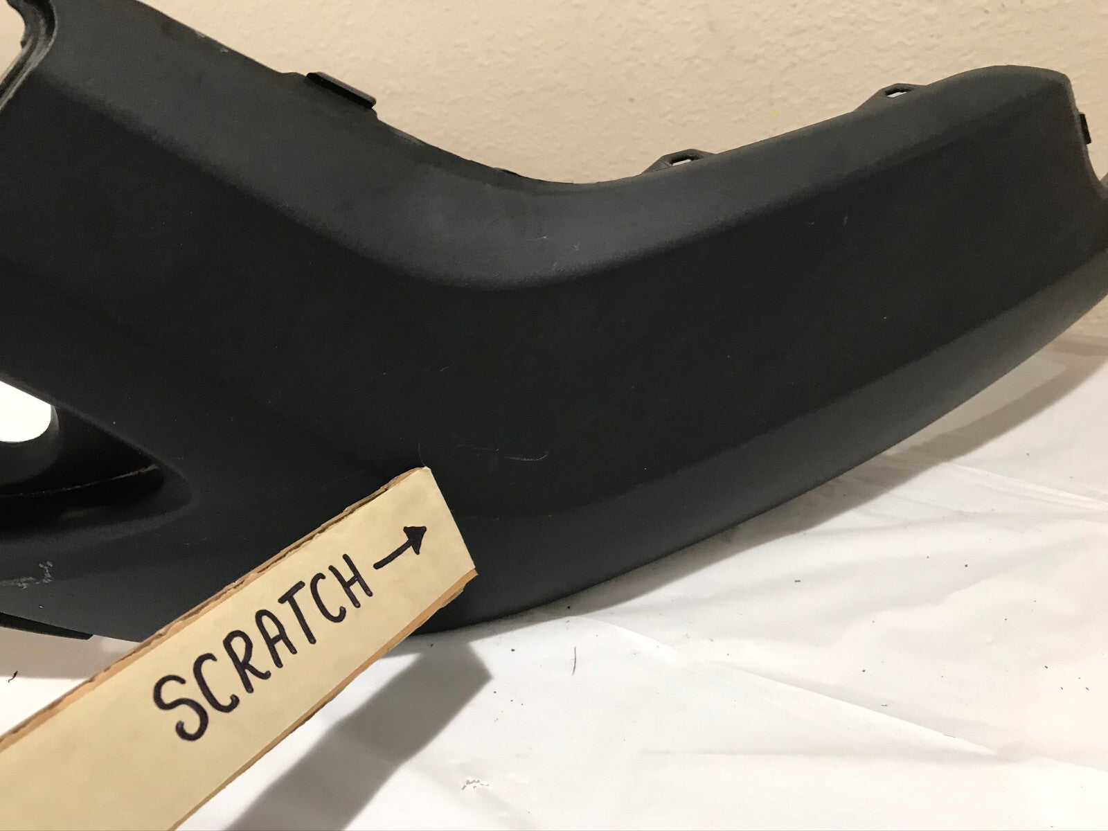 Front Bumper Lower Cover Black 2022-2024 Toyota Corolla Cross w/Sensor Holes OEM