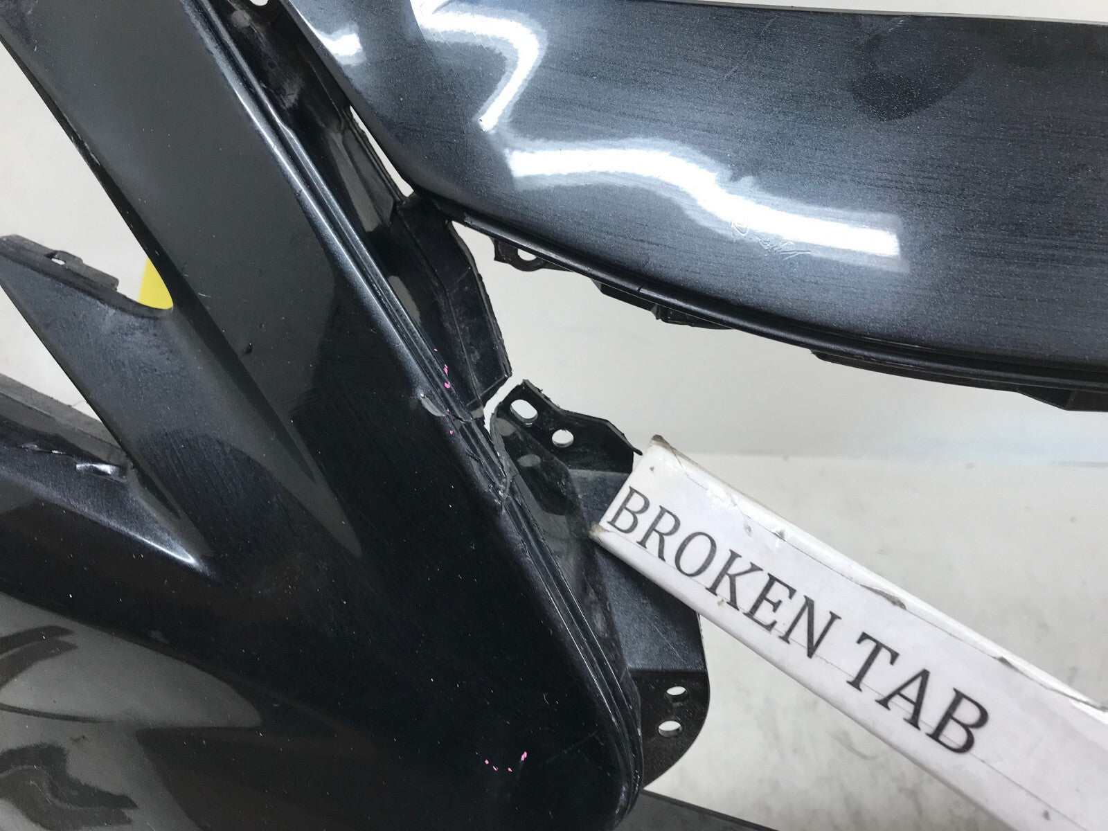 Front Bumper Cover Gray Lexus ES350 Base 2019 w/Sensor Holes 52119-06J00 OEM