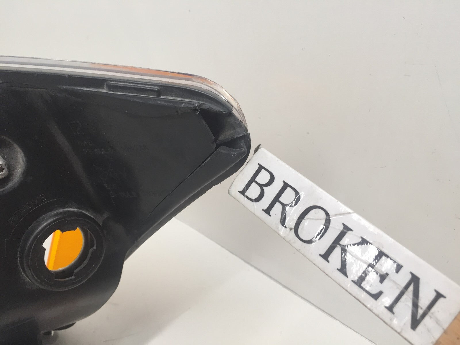 Headlight Damaged Passenger RH Dodge Caliber 2007-2012 5303739AE/51128C OEM