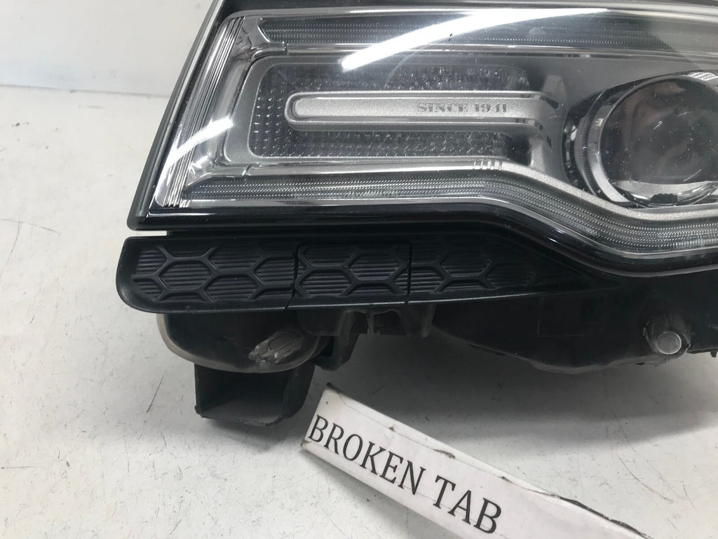 Headlight Damaged Left Driver LH Jeep Grand Cherokee 2016-2021 68144703AC OEM