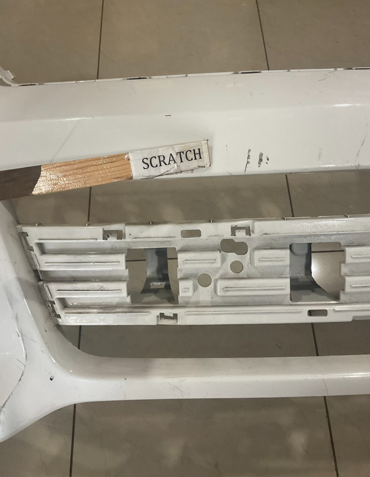 Front Bumper Cover White 2013-2016 Ford Escape cj54+17757+bgw OEM
