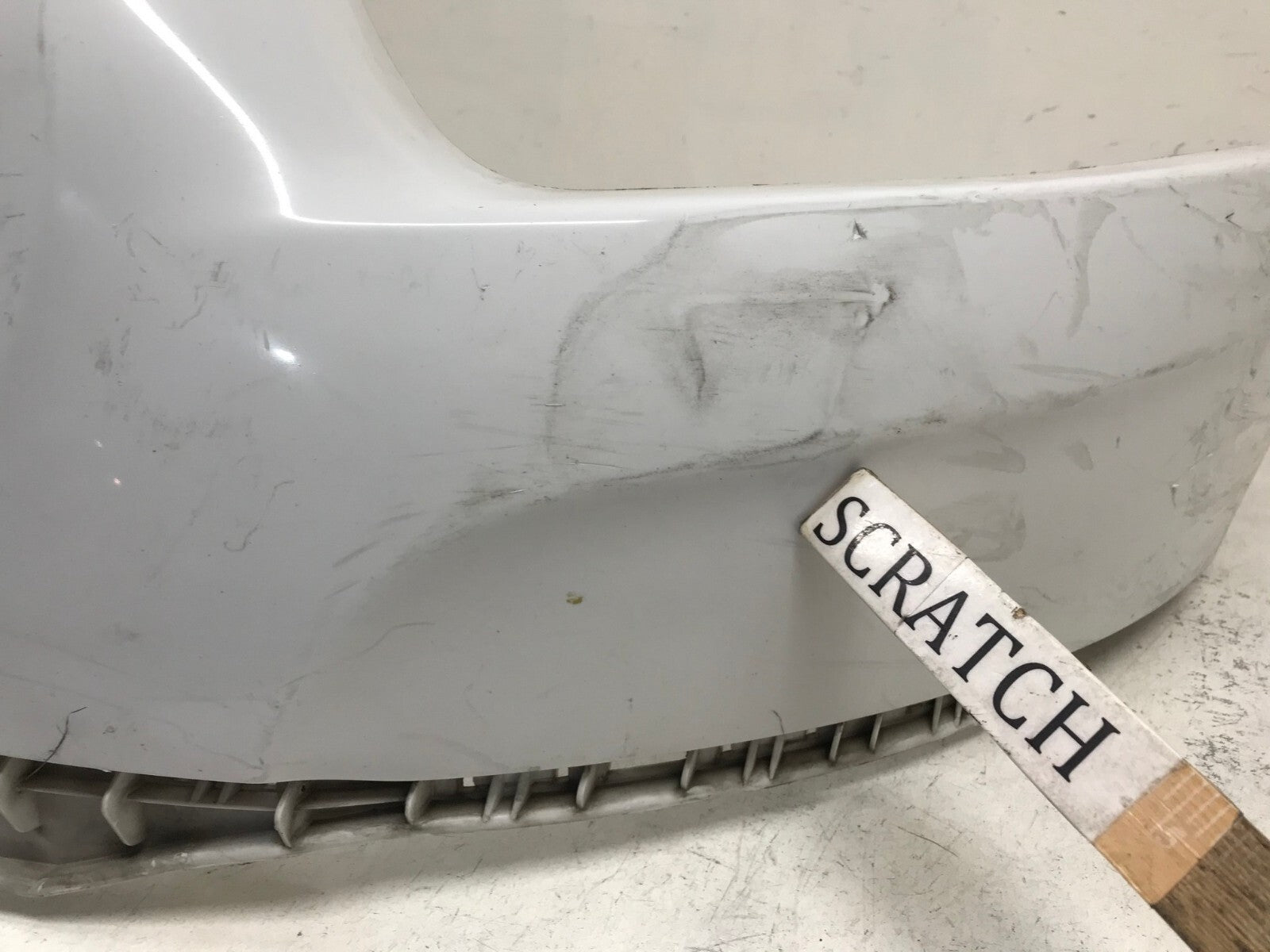 Front Upper Bumper Cover White 20-2022 Ford Transit 150/250/350 Base/XL/XLT OEM
