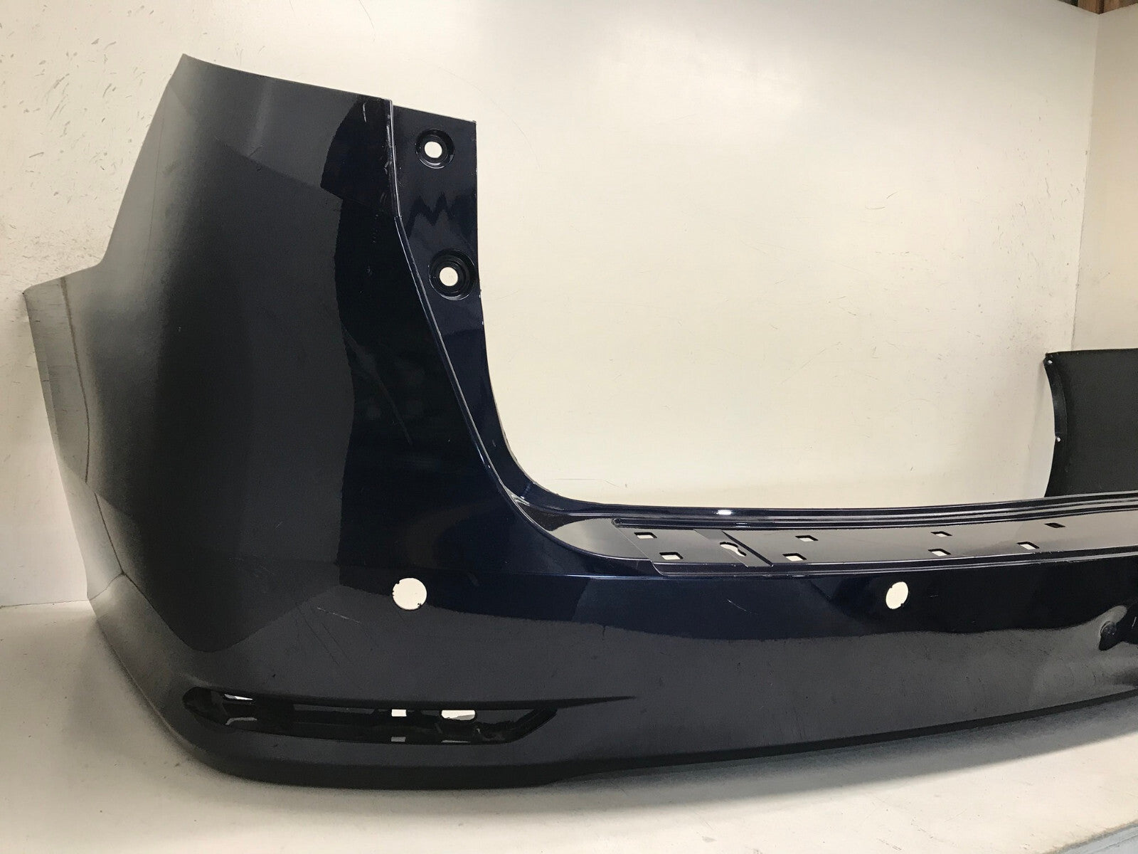 Rear Bumper Cover Blue 2018-2020 Honda Odyssey EX/EX-L/LX w/Sensor Holes OEM