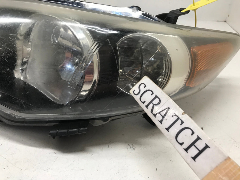 Headlight Damaged Left LH Driver 2011-2013 Toyota Corolla CAPA