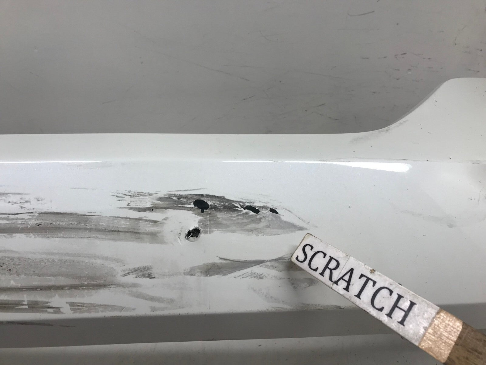 Front Bumper Cover White Honda Pilot LX/EX/EX-L/Elite 16-18 71101-TG7-A000 OEM