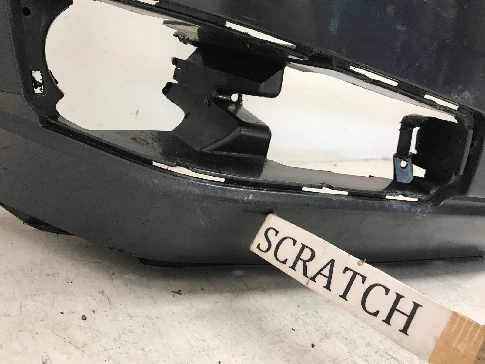 Front Bumper Cover Gray 2008-2013 Cadillac CTS Base/Performance 25793663 OEM