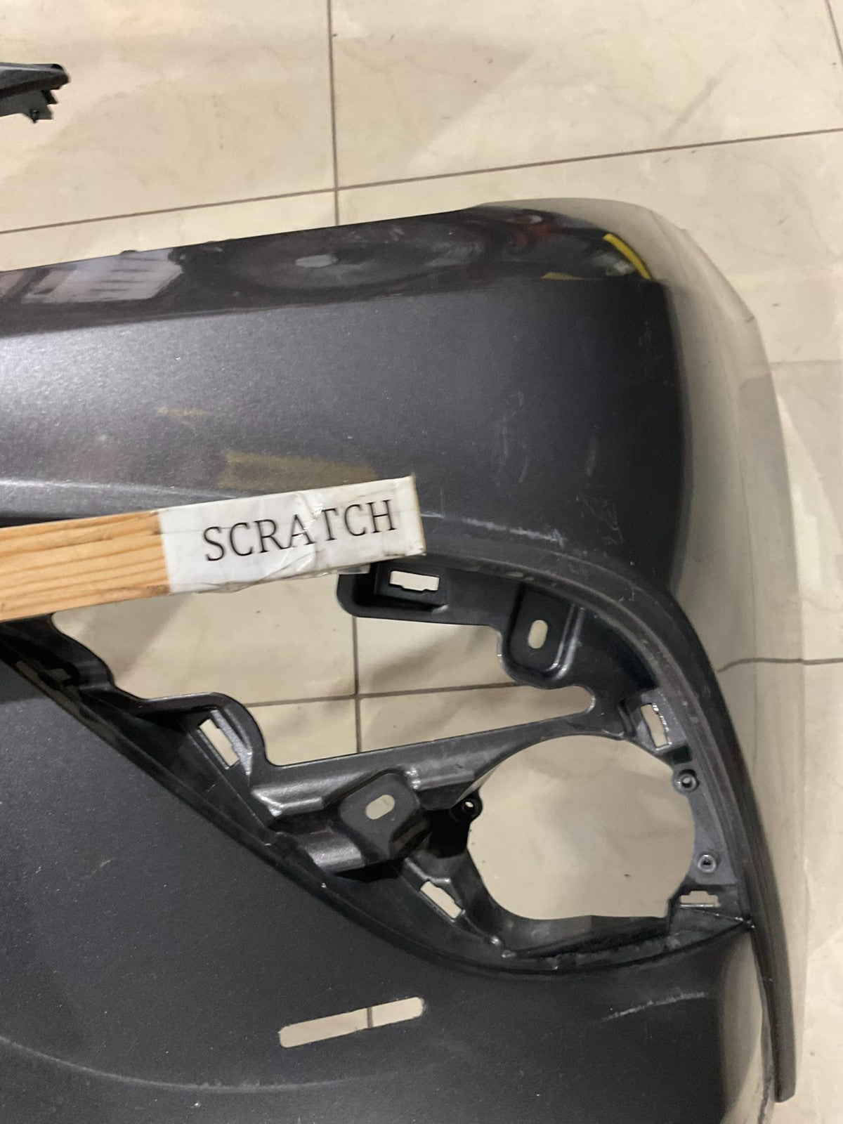 Front Bumper Cover Grey 2018-2020 Toyota Camry Sport SE 52119+06e20 OEM