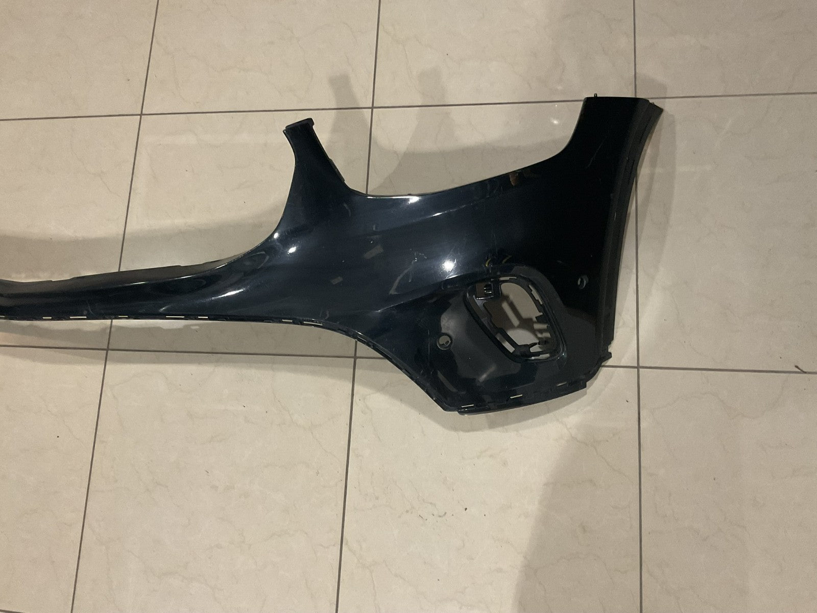 Front Bumper Cover Black 2020-2021 Mercedes - Benz GLC300 a253+885+80+02 OEM