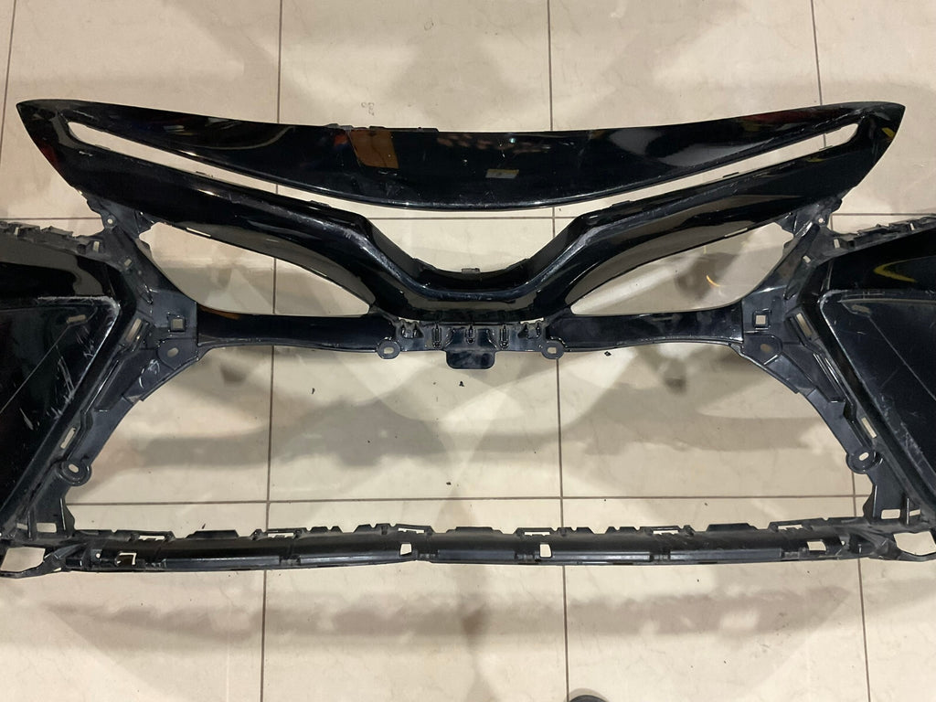 Front Bumper Cover Black Toyota Camry 2021 2022 52119-06E20 OEM