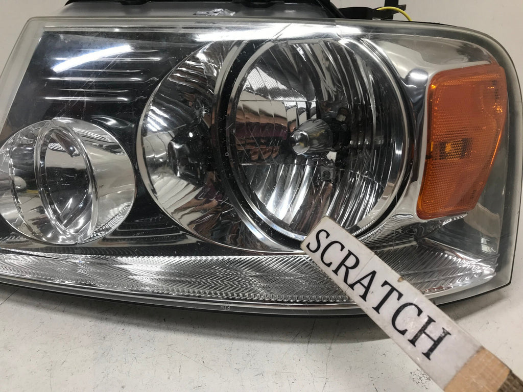 Headlight Damaged Left LH Driver 2004-2008 Ford F-150 7L3J-13006-A OEM