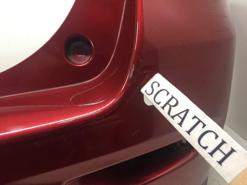 Rear Bumper Cover Nissan Pathfinder Platinum SV Hybrid w/Sns Holes 2013-2016 OEM