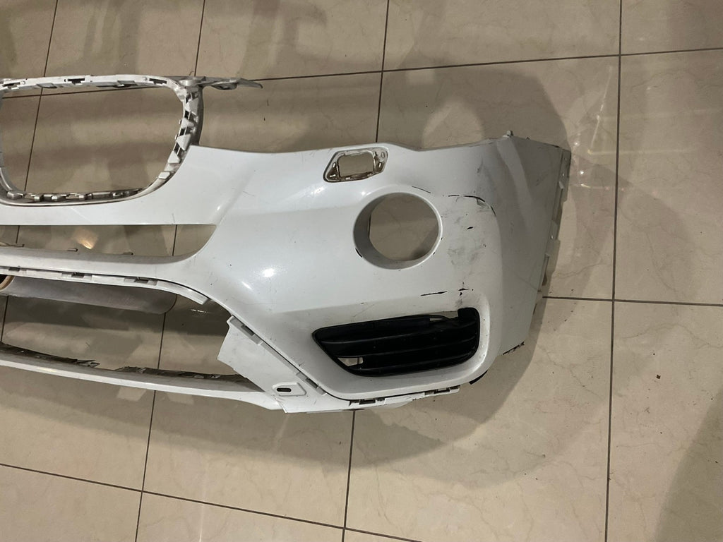 Front Bumper Cover White 2020 2021 2022 BMW X1 F48 CAPA