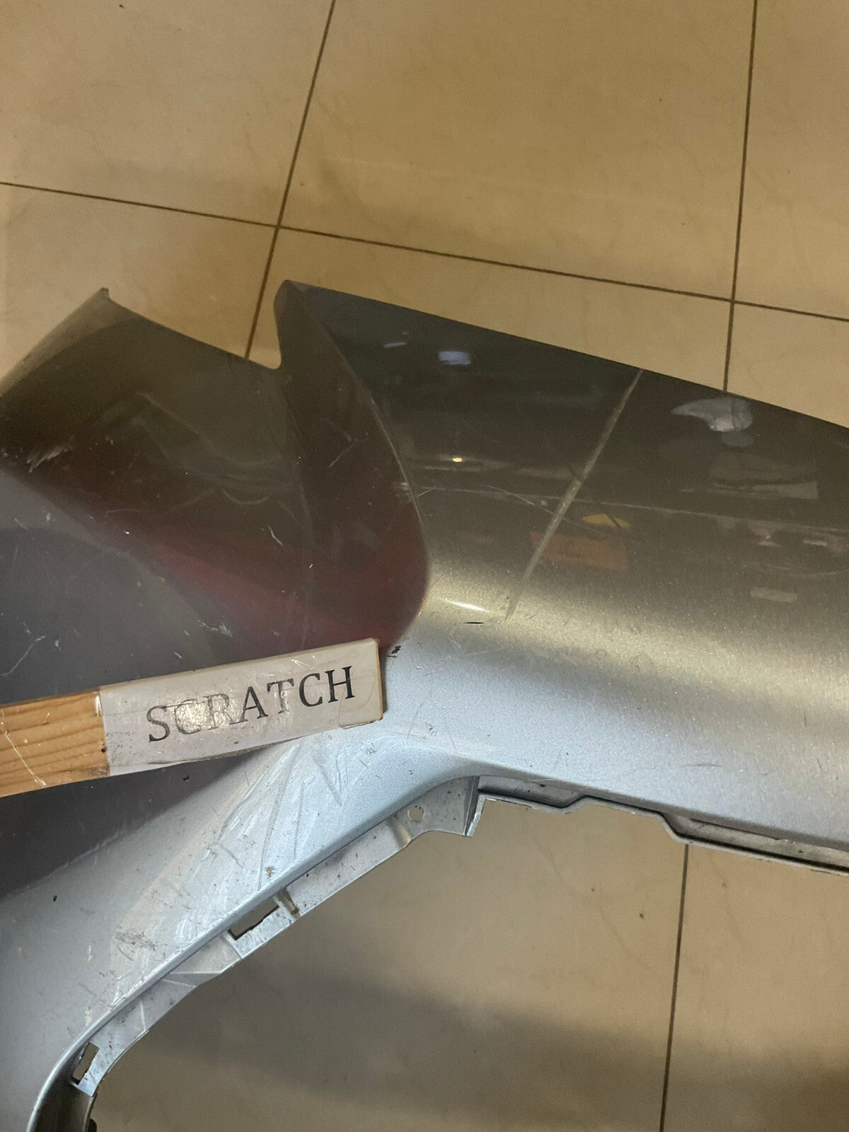 Front Bumper Cover Silver Toyota Sienna 2020 2021 2022 52119-08100 OEM