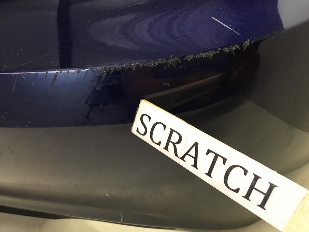 Rear Bumper Cover Hyundai Sonata Limited SE 2.0T Limitd w/Dual Exhaust 11-13 OEM