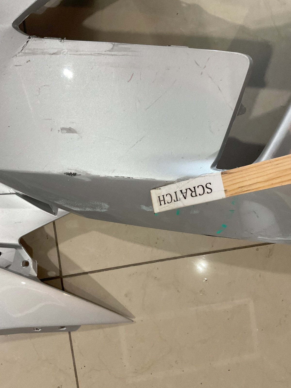 Front Bumper Cover Silver 2020 2021 2022 Nissan Sentra S/SV 62022+6LB0H OEM