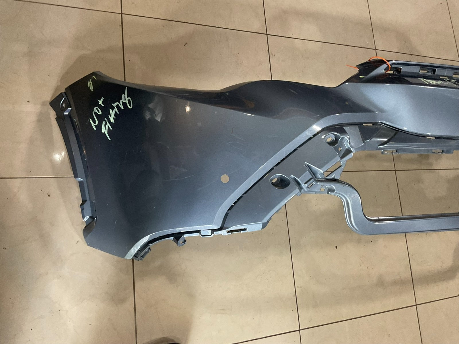 Front Bumper Cover Light Blue 2023 2024 Toyota Corolla Cross Hybrid SE CAPA