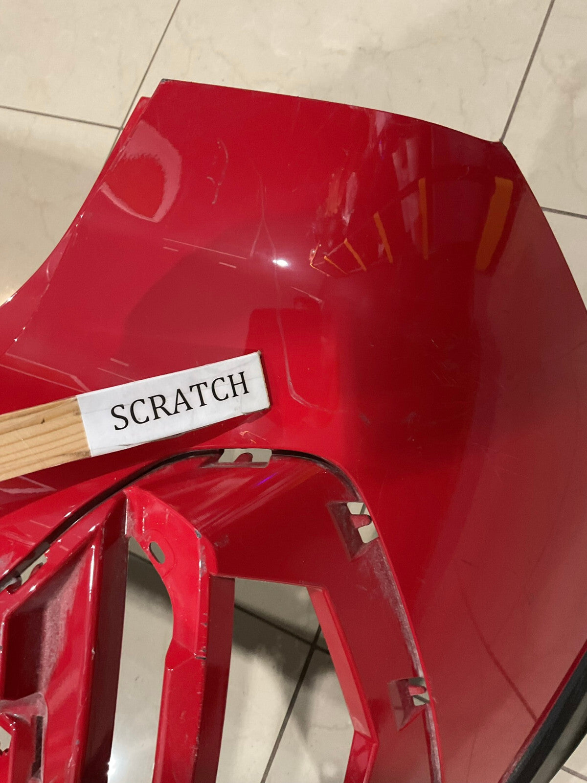 Rear Bumper Cover Red 2023-2024 Subaru Crosstrek 57704FN600 OEM