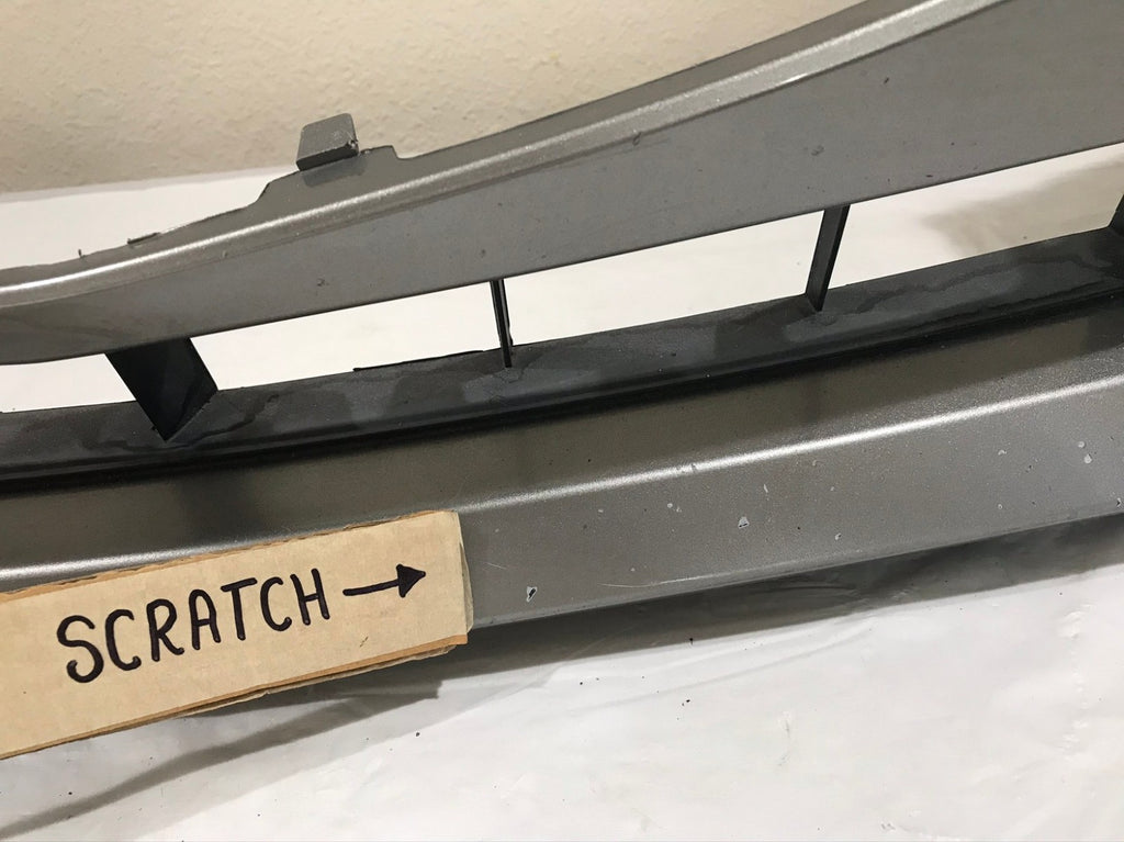 Front Bumper Cover Silver 2014 2015 2016 Mazda 3 Sedan CAPA