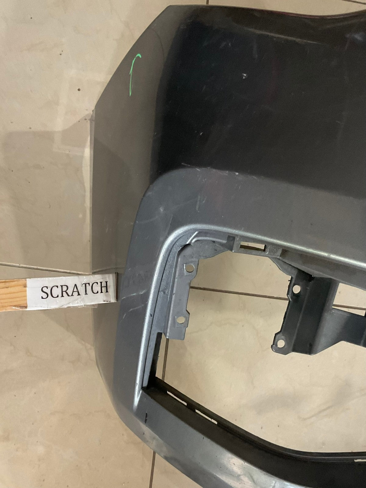 Front Bumper Cover Grey Nissan Pathfinder S SL SV 17 18 62022+9PF0H OEM