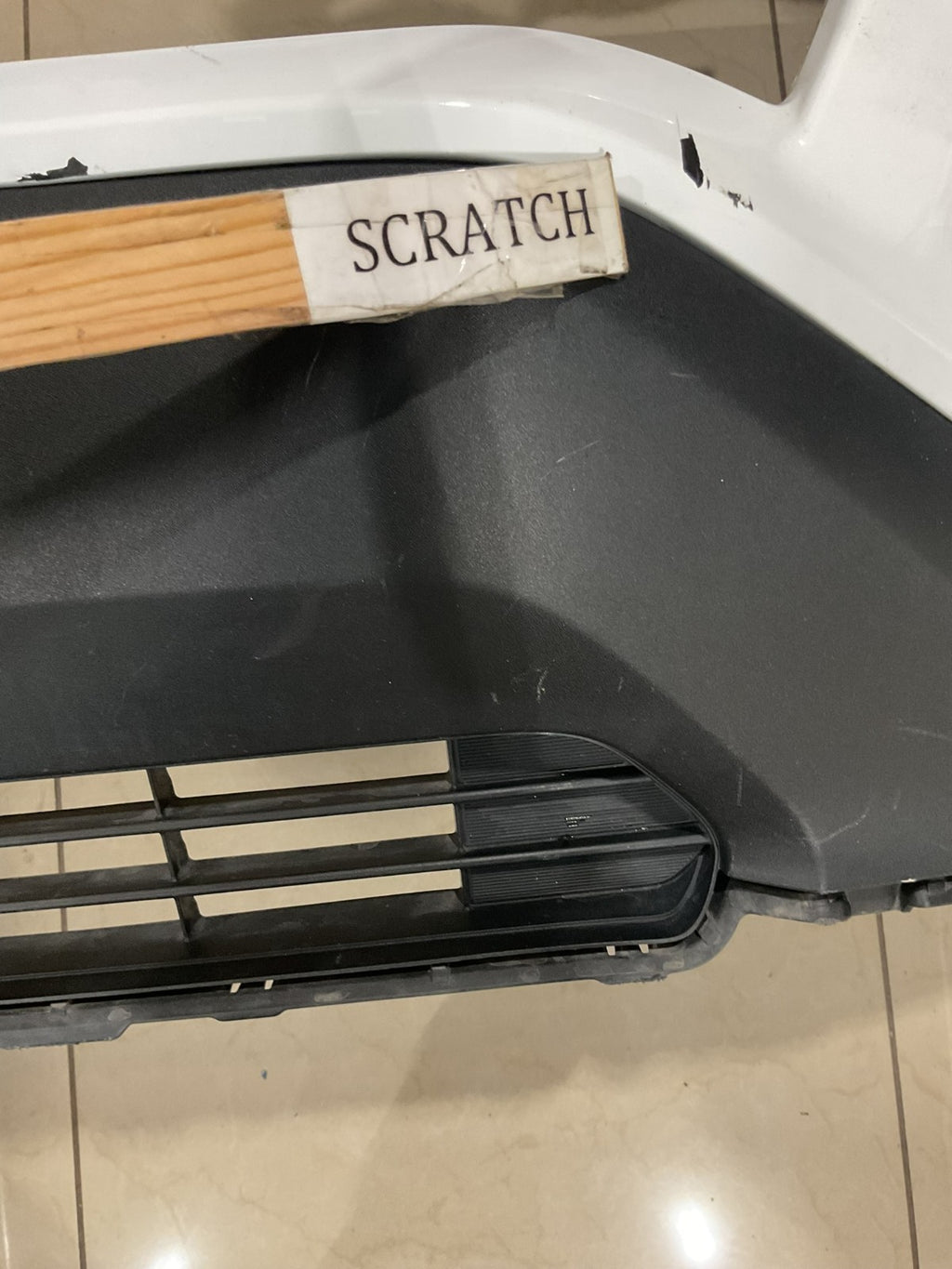 Front Bumper Cover White Toyota RAV4 2019-2021 52119+0r200 OEM