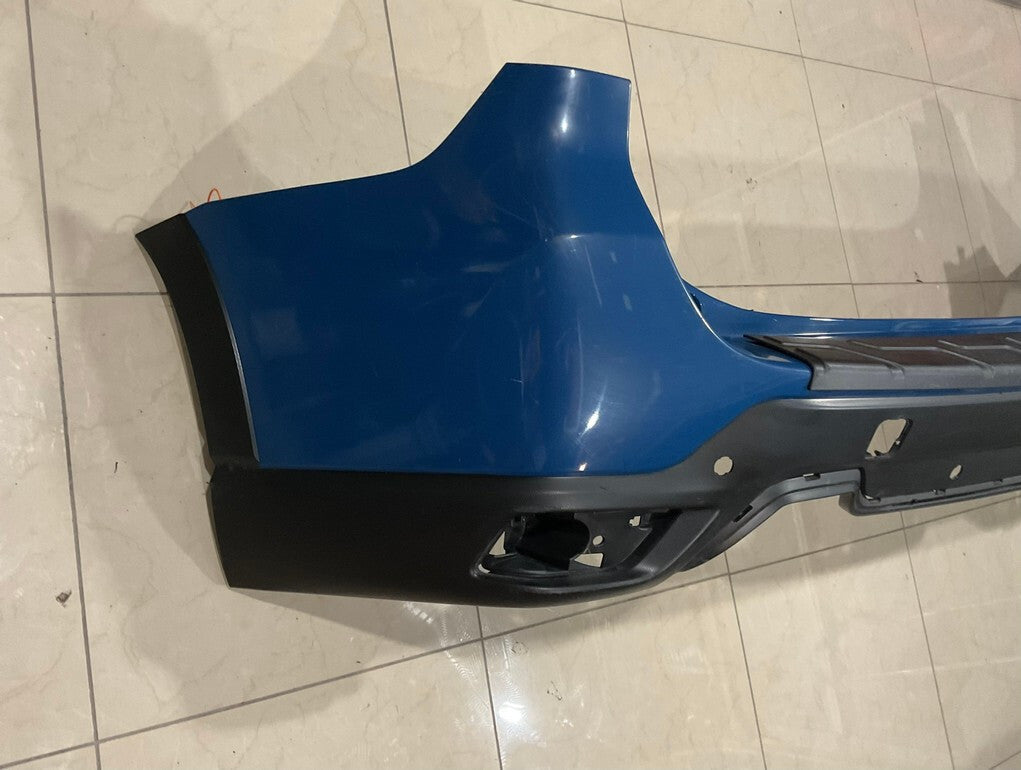 Rear Bumper Cover Blue Subaru Forester Sport Touring 19 2020 W/Sensor Holes OEM