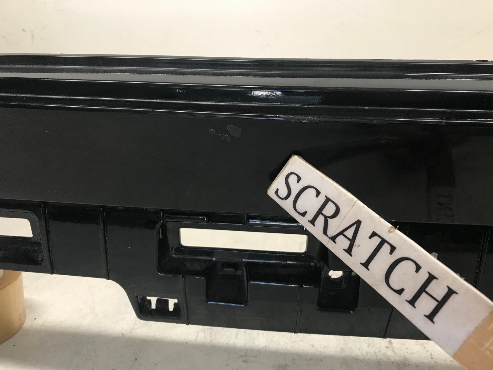 Rear Upper Bumper Cover Hyundai Palisade Lted/SE/SEL/Plus/Ult. Black 2020 OEM