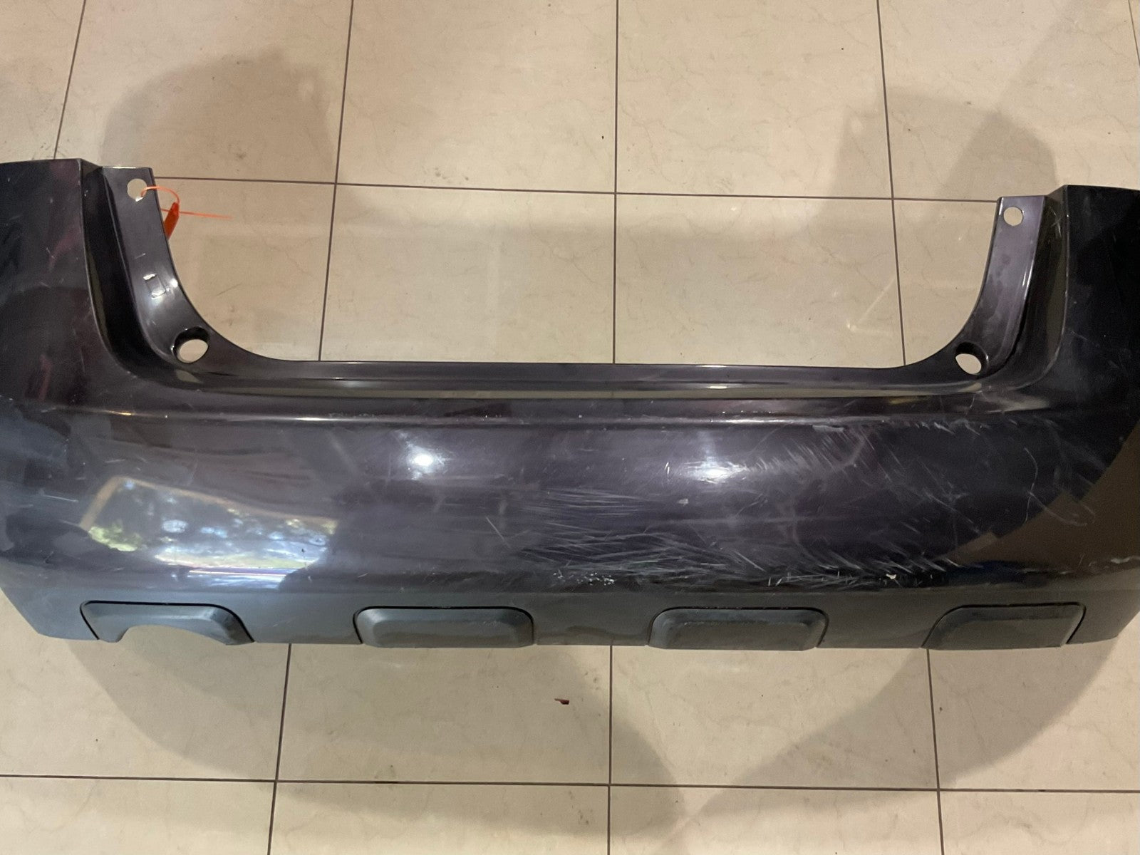 Rear Bumper Cover Black Nissan Rogue Select SL SV S 2014 2015 85022+jm04h OEM