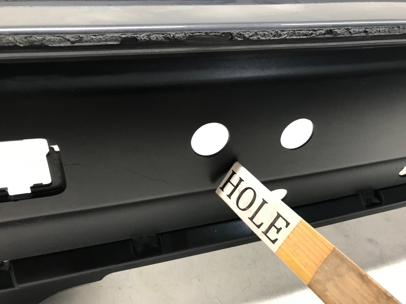 Rear Bumper Cover Subaru Outback w/Sensor Holes Gray 2020 57704AN31A OEM5