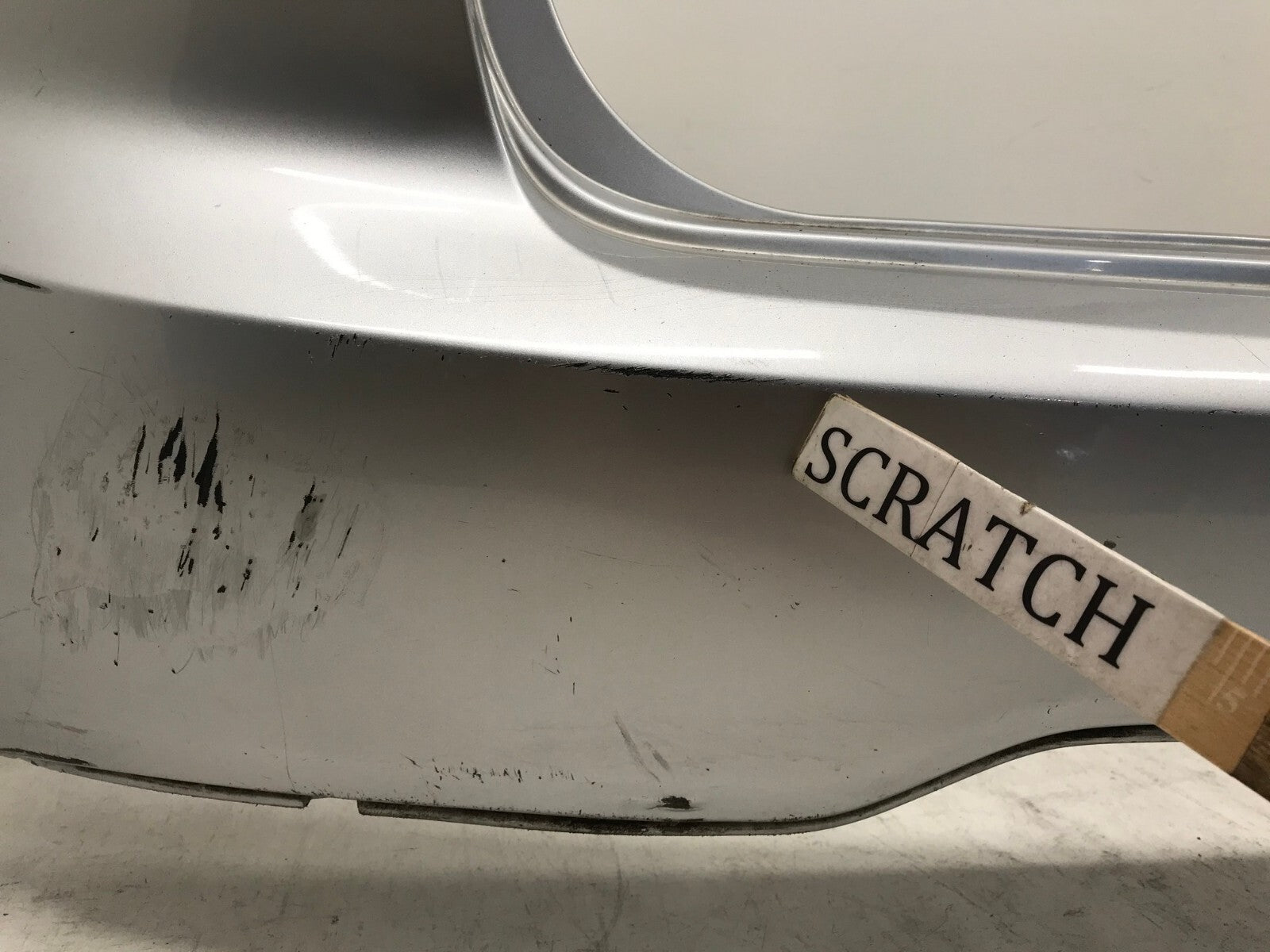 Rear Bumper Cover Kia Rio Sedan 1.6L Grey 12-15 86611-1W000 OEM