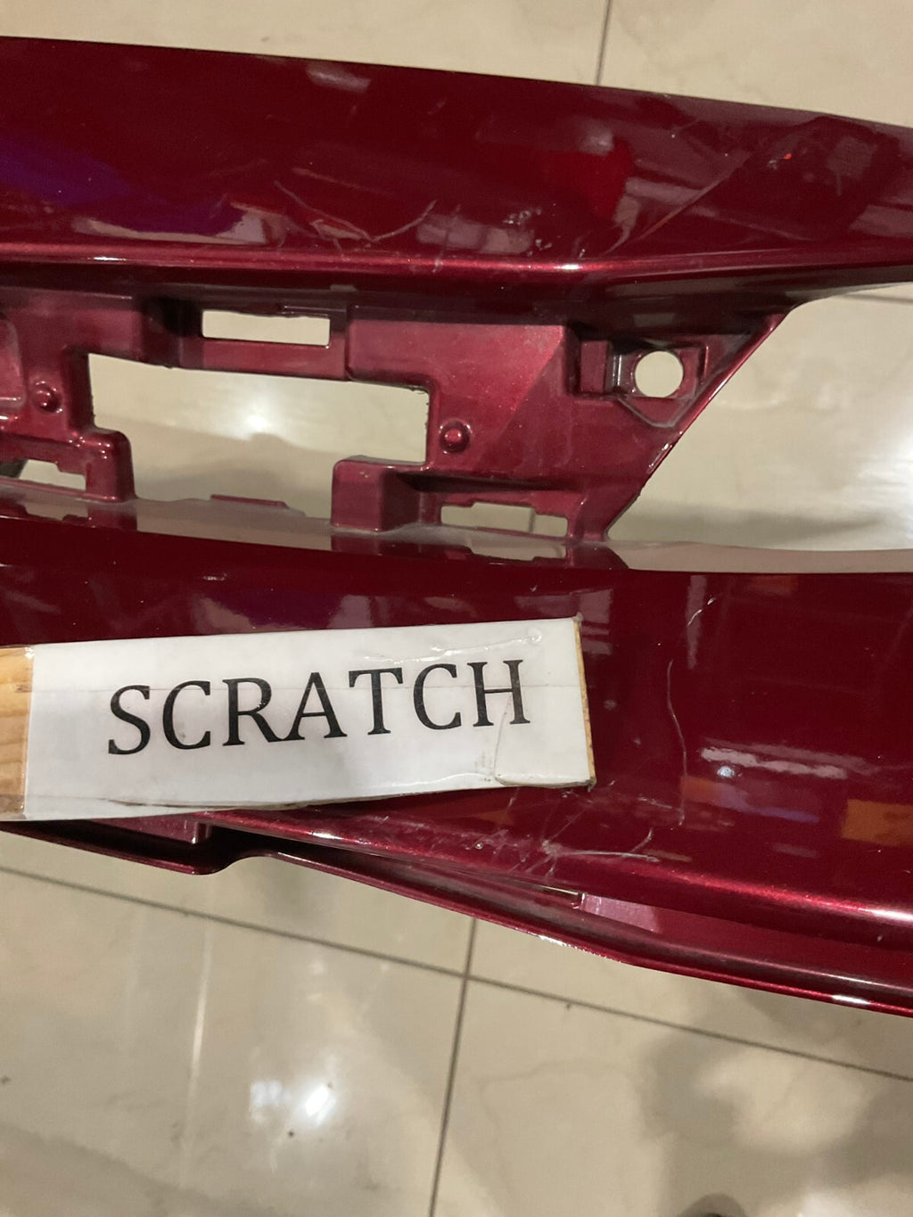 Front Bumper Cover Red 2020 2021 Toyota Corolla LE XLE 52119-02N91 OEM