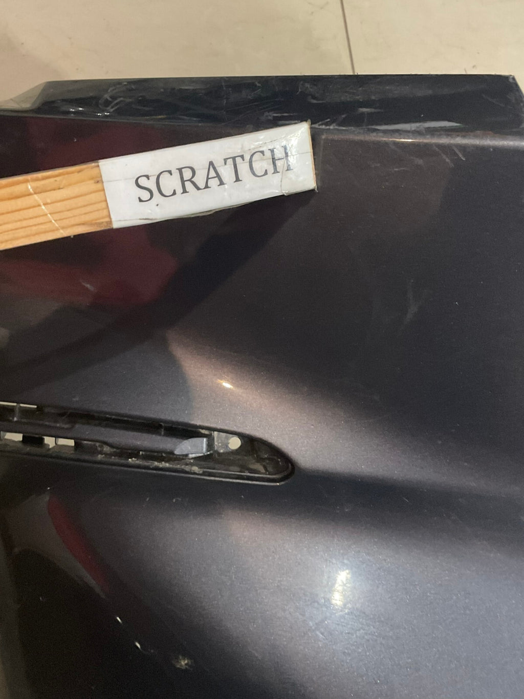 Front Upper Bumper Cover Grey Honda Pilot 2023-2024 71101-T90-A000 OEM
