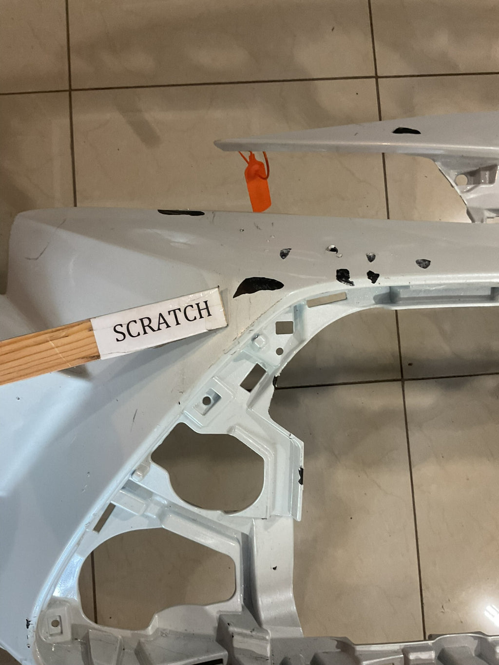 Front Bumper Cover White Toyota Corolla 2020 2021 2022 CAPA