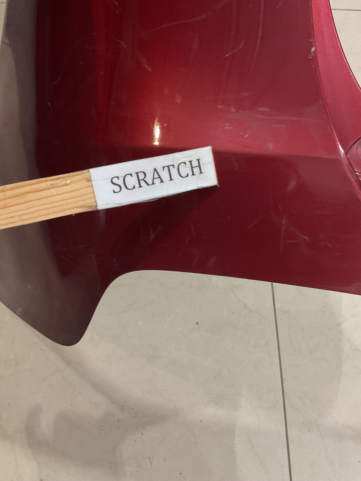 Rear Bumper Cover Red Kia Sorento L EX Limited 2016-2018 86611-C6000 OEM