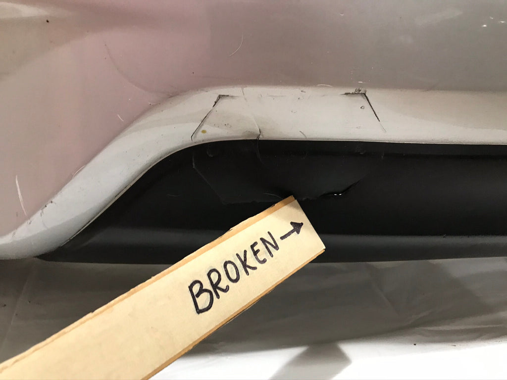 Rear Bumper Cover Silver Nissan Sentra S SL SV FE S 16 17 2018 85022-3YU0H OEM