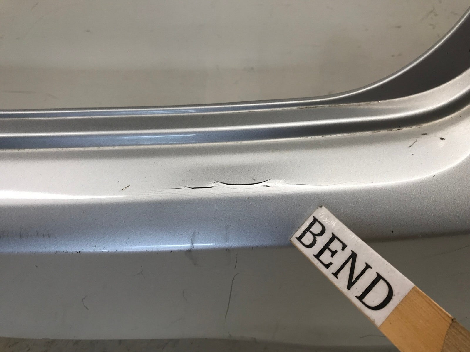 Rear Bumper Cover Kia Rio Sedan 1.6L Grey 12-15 86611-1W000 OEM