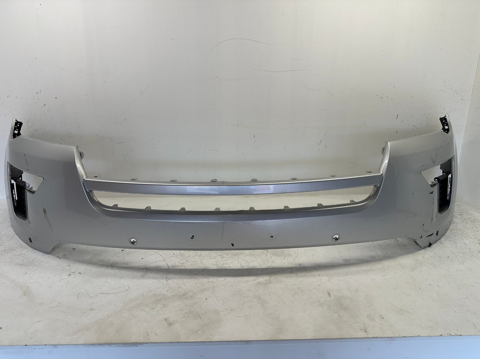 Front Bumper Cover Gray 18-2019 Ford Explorer W/Sensor Holes JB53-17C831-ADW OEM