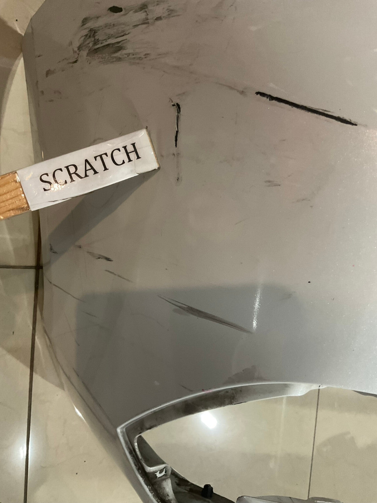 Front Bumper cover White 2018 2019 2020 Acura TLX 71101-TZ3-A200 OEM