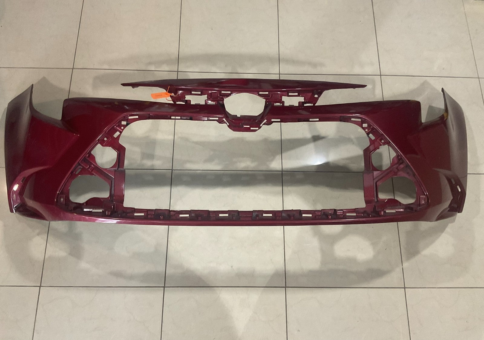 Front Bumper Cover Red 2020 2021 2022 Toyota Corolla L LE XLE CAPA