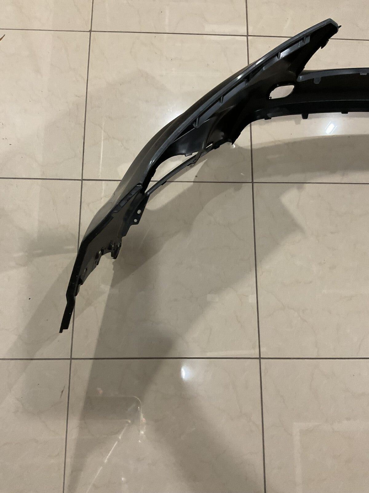 Front Bumper Cover Black 14-2016 Toyota Highlander XLE Limited 52119+0E230 OEM