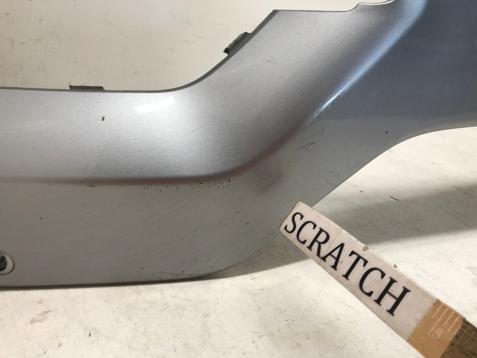 Front Bumper Cover Silver 20 21 Ford Explorer Base/Hybrid/XLT LB5B-17C831-AA OEM