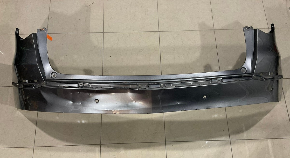 Rear Bumper Cover Grey 2021-2022 Acura MDX W/Sensor Holes 71501-TYA-A000 OEM