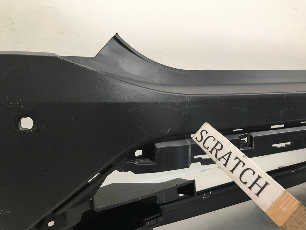 Rear Bumper Cover Black 2021-2022 Nissan Rogue Sport S/SV/SL w/Sensor Holes OEM
