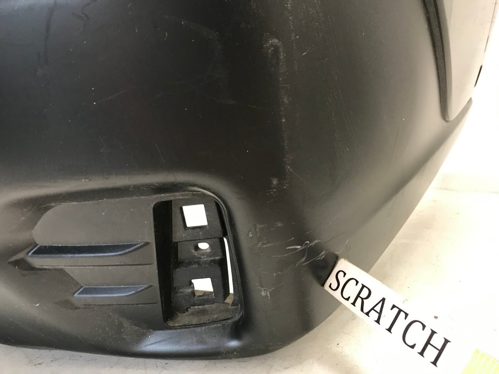 Rear Bumper Cover Subaru Outback w/Sensor Holes Black 2020 57704AN31A OEM3