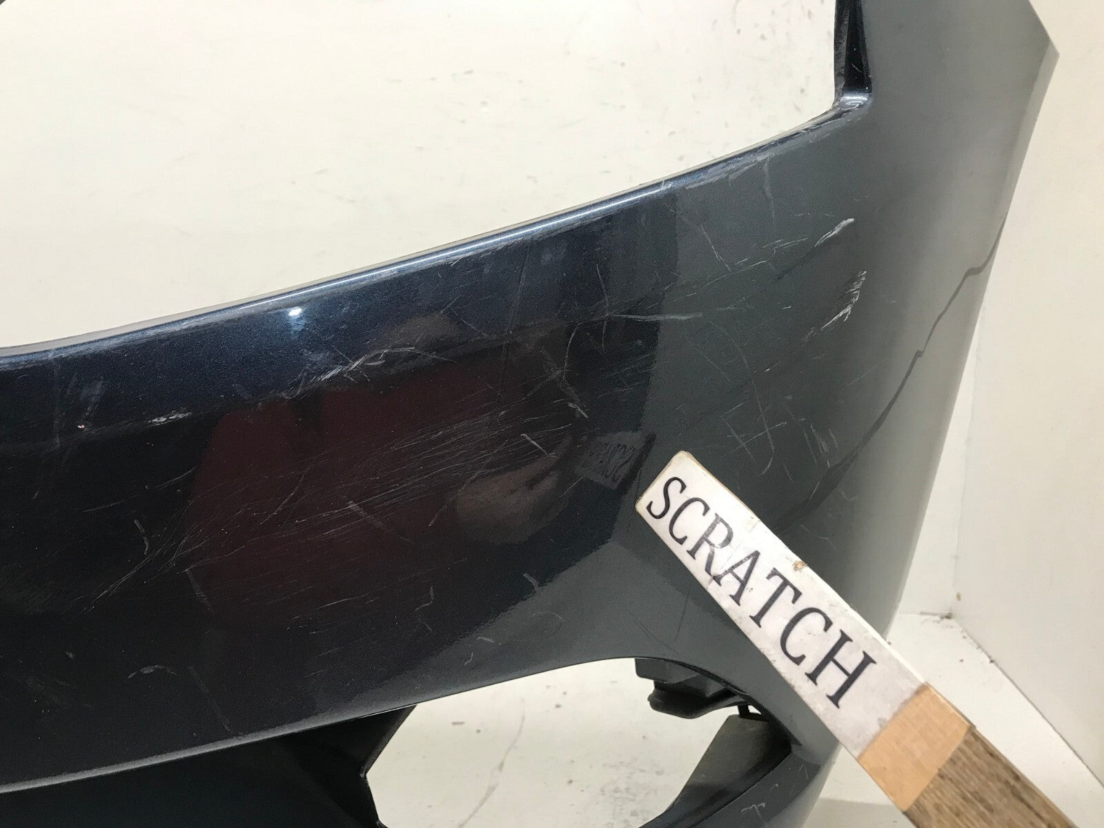 Front Bumper Cover Blue 2015-2018 Nissan Versa CAPA
