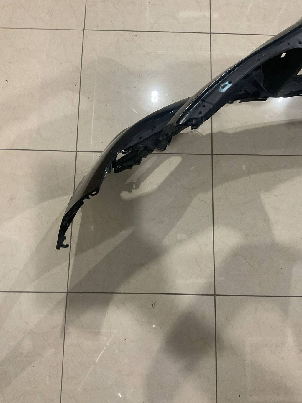 Front Upper Bumper Cover Black Infiniti QX80 2018-2023 62622+6gw0h OEM