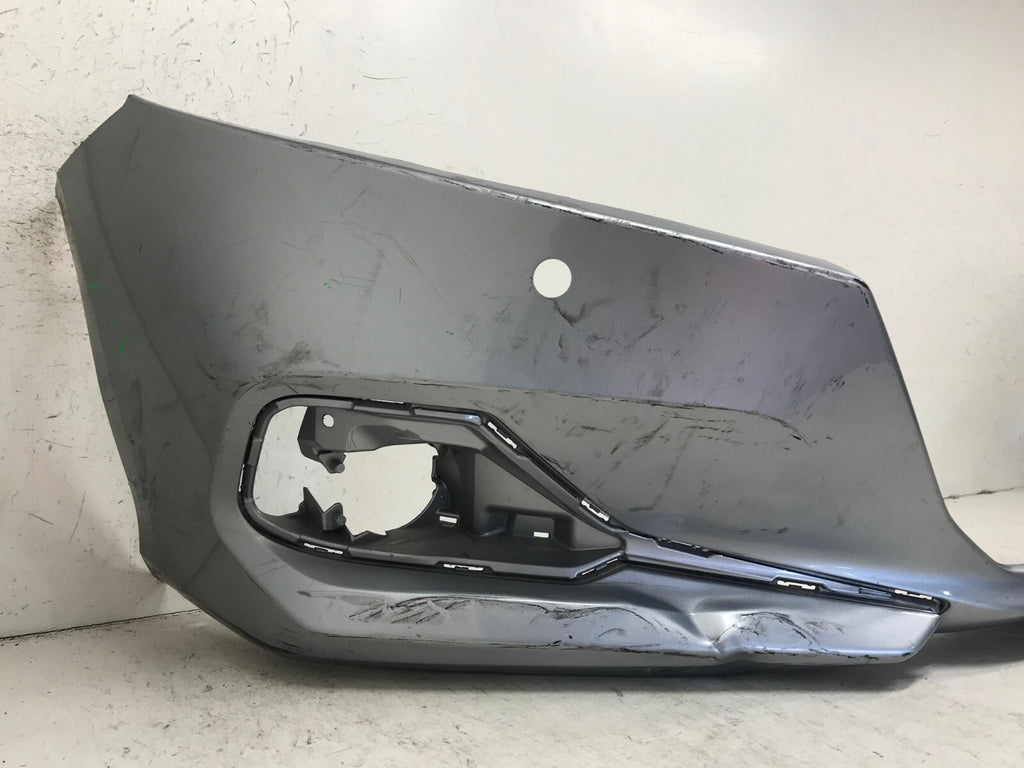 Front Bumper Cover Silver 2021 2022 Honda Accord Sedan EX/LX w/Sensor Holes OEM